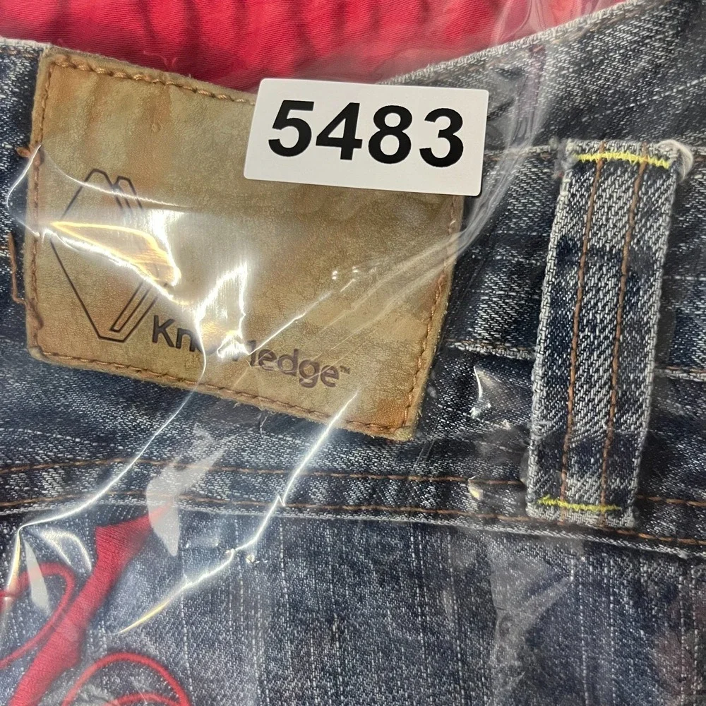 Diamond Supply Co. Knowledge jeans Men's Blue Denim Classic Zip‎ Fly - 32X31